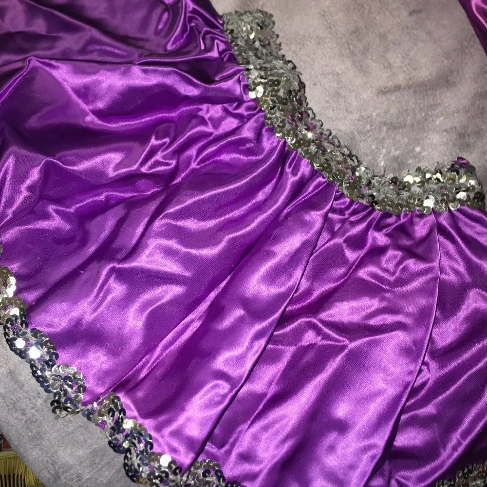 Dance Sequin Halloween Dress Up Skirt Costume 3-6M